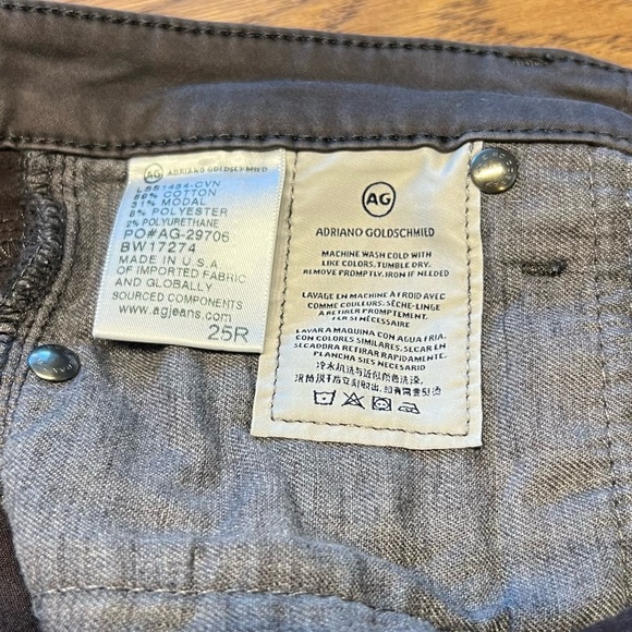 AG Jeans | Prima Midrise | Charcoal | Adriano Goldschmied Pants - Picture 9 of 13